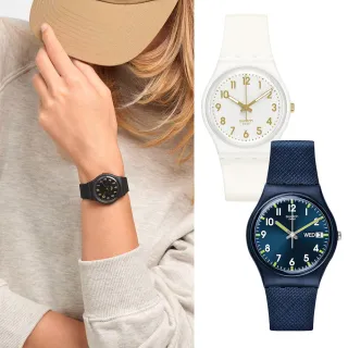 【SWATCH】精選原創系列手錶 經典手錶/男錶/女錶/瑞士製造/綜合賣場(34mm)