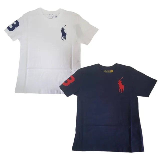 【POLO】Ralph Lauren  大童版 大馬T恤Polo純棉 短袖上衣短T xl 建議成人50kg以下
