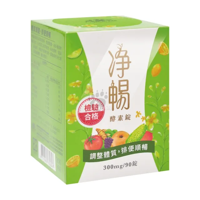 【大漢酵素】淨暢酵素錠X2瓶(90粒/瓶)