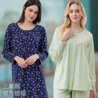 【La Felino 羅絲美】MOMO獨家-官方授權  Hello Kitty-羅絲美 100%棉短長袖裙裝/褲裝(多款任選)