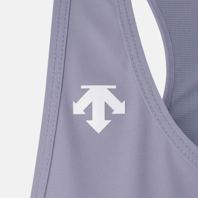 【DESCENTE】運動背心 女 慢跑 WOMENS RUNNING COOL SLEEVELESS 紫 SQ322RST72-PUPL