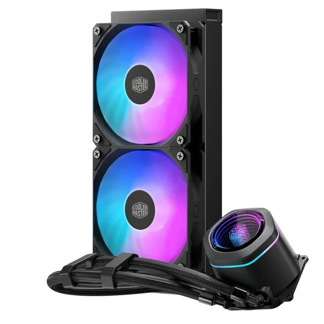 【Cooler Master 酷碼】Cooler Master MasterLiquid CORE NEX 240 ARGB 水冷 黑色(CORE NEX)