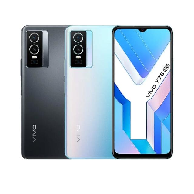 vivo Y76 搭載 128GB 大容量儲存與 8GB RAM 流暢運作，支援 5G 高速網路，輕薄設計搭配優異相機系統，適合日常使用與遊戲娛樂，是高 CP 值入門級選擇。