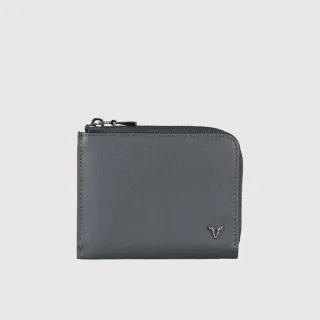 【VOVA 沃汎】亞岱爾 3卡L型拉鍊短夾-藍色(VA139W045NY) 錢包送禮推薦