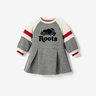 【Roots】Roots 嬰兒-CABIN COZY 洋裝(灰色)