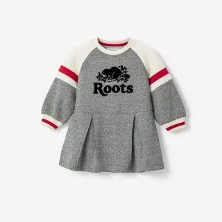【Roots】Roots 小童-CABIN COZY 洋裝(灰色)
