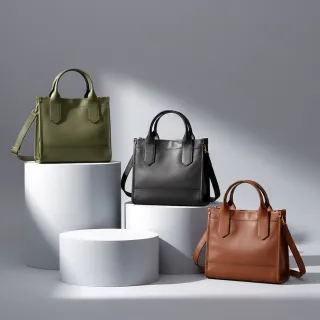 【FOSSIL 官方旗艦館】Kyler 真皮兩用方包 雙12限定(多色可選)