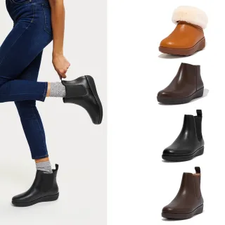 【FitFlop】經典羊毛短靴 / 簡約皮革短靴 / 裸靴-女(4款)