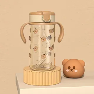【Evorie】Tritan兒童直飲吸管水杯300ml(寶寶水杯 幼兒水杯 兒童水杯水壺)