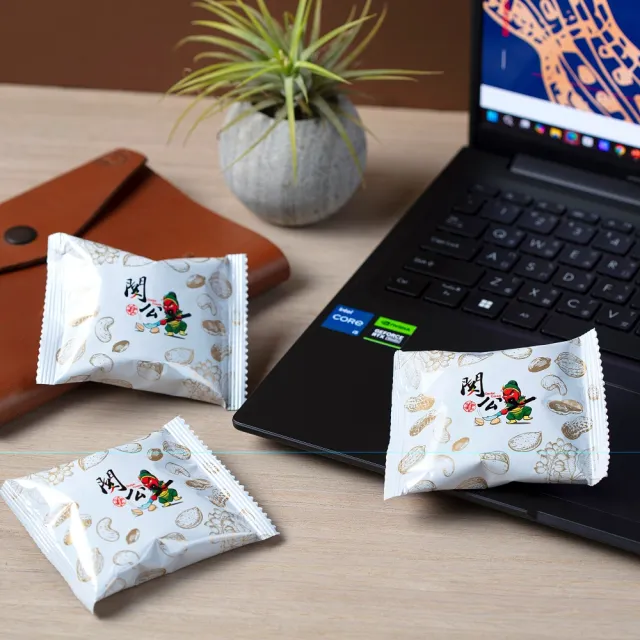 【關公】麻辣杏仁果5入裝共88g/袋x3袋