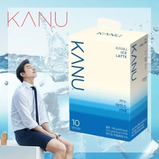 【Maxim】韓國 KANU 可冷泡 冰拿鐵 拿鐵咖啡(13.5g/10入)