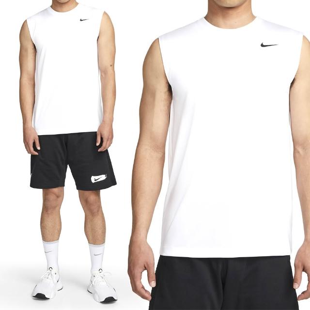 【NIKE 耐吉】As Nk Df Tee Rlgd Sl Reset 男款 白色 吸濕排汗 無袖 背心 DX0992-100