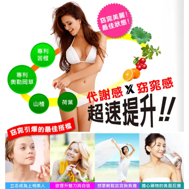 【日本味王】專利成份 窈窕元素膠囊X3盒(共270粒)