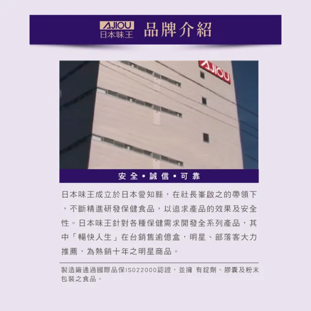 【日本味王】專利成份 窈窕元素膠囊X3盒(共270粒)