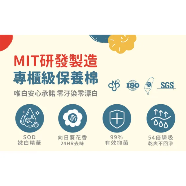 【唯白】二伯強力推薦-hahababy淨嫩透白SOD草本抑菌衛生棉10包組(MIT台灣製/向日葵花香/草本涼感)