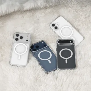 【SwitchEasy】iPhone 17 Nude M 軍規防摔磁吸透明手機殼(iPhone 17/Air/Pro/Pro Max)