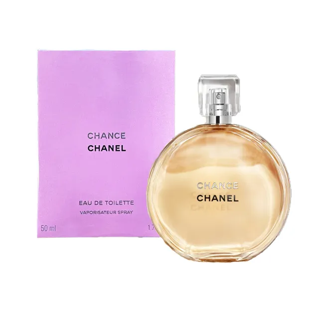 CHANEL 香奈兒】CHANCE系列淡香水50ml(多款任選粉紅甜蜜/綠色氣息/黃色