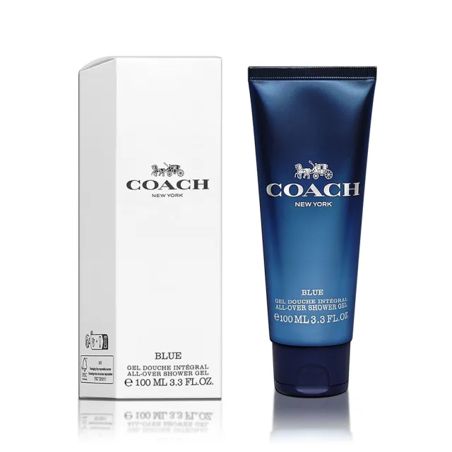 【COACH】時尚藍調男性沐浴精 100ML(專櫃公司貨)