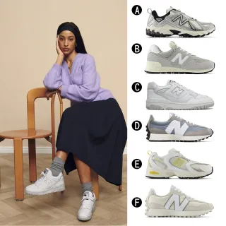 【NEW BALANCE】休閒鞋 運動鞋 復古鞋 男女 A-ML610TAV B-U574RBL C-BB550PB1 D-MS327LAB 精選六款