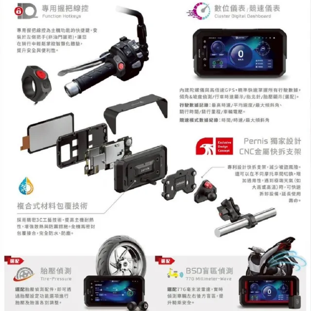 【Polaroid 寶麗萊】含安裝黃紅牌 MS700CL  多媒體導航機 CARPLAY 附記憶卡(智能連動前後雙鏡頭行車記錄器)