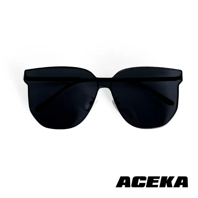 【ACEKA】台灣製墨鏡魅惑首爾時尚太陽眼鏡-深夜黑(MODERN 時尚系列)