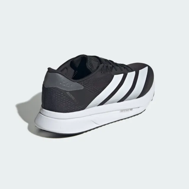 【adidas 愛迪達】Adizero Sl2 M Wide 男女 慢跑鞋 寬楦 彈力 支撐 緩震 黑 白(JI2986)