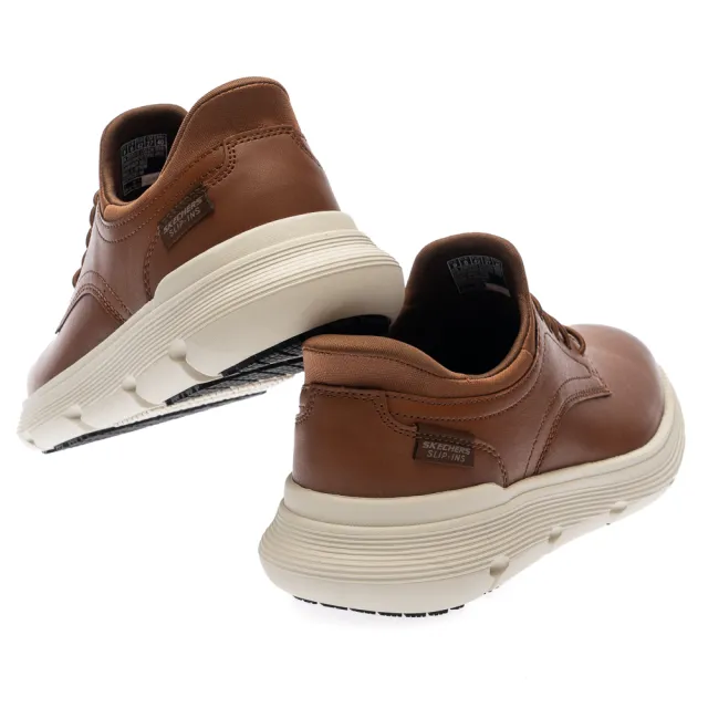 【SKECHERS】男鞋 工作鞋系列 瞬穿舒適科技 GARZA SR(200310BRN)