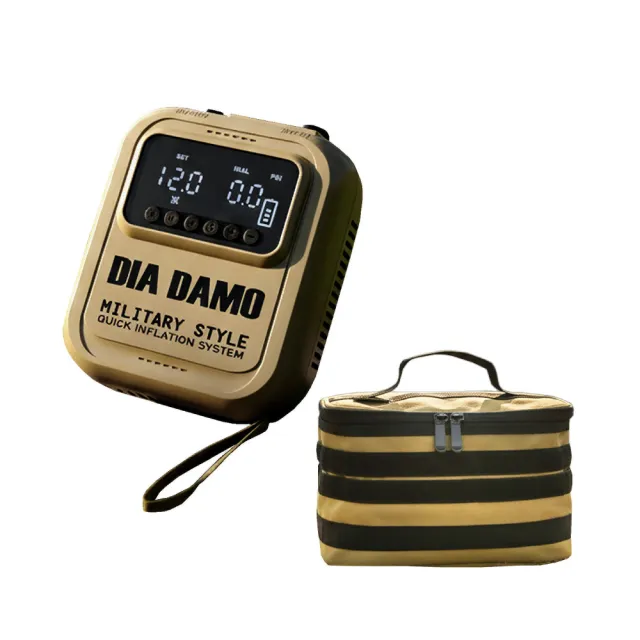 【DIA DAMO】迪達蒙 SUP電動充氣泵 DD-SUP06 輕量版 充氣帳篷打氣機 幫浦 充氣 配件 露營(悠遊戶外)