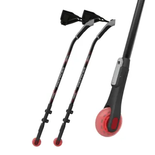 【ProPACER】第三代PP健走杖靜音閃光版(北歐健走登山兩用杖)