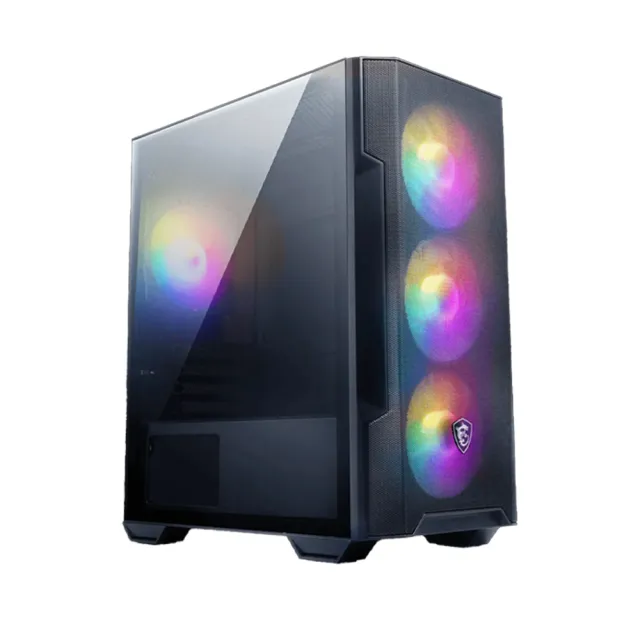 【微星平台】I3 四核 RTX 5050 Win11 {夢幻草莓V W}電競機(i3-14100F/H610/16G D4/1TB)