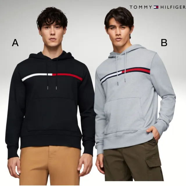【TOMMY HILFIGER】官方旗艦館 品牌紳士款 帽T 大學T 毛衣 長袖 多款任選(帽T 大學T 毛衣)