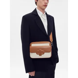 【PEDRO】Icon 皮革單肩包/斜背包/側背包(小CK集團品牌 官方直營 商務必備)