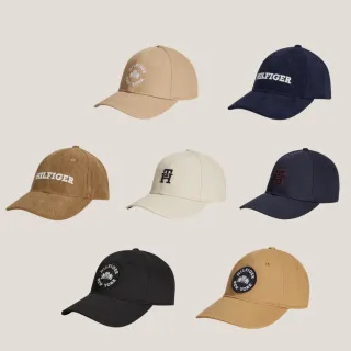 【TOMMY HILFIGER】官方旗艦館 經典學院風棒球帽 多款任選