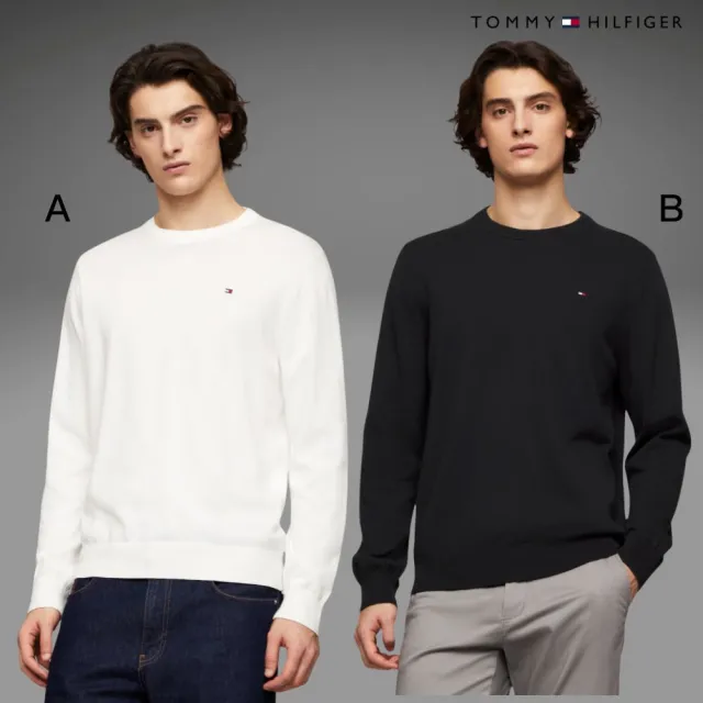 【TOMMY HILFIGER】官方旗艦館 精選全男款  大學T 帽T 毛衣 V領毛衣 多款任選(大學T 毛衣 帽T)
