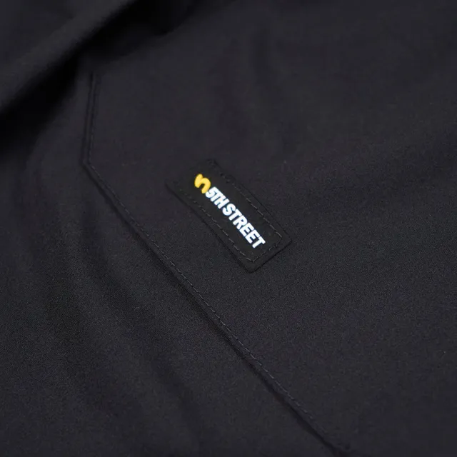 【5th STREET】雙11 女裝 工裝褲 工作褲 寬褲 黑色(967084)
