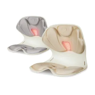 【iSpine】溫感震動正脊坐墊(提高專注力/脊優骨/震動按摩/溫感加熱/護脊坐墊/美姿調整)