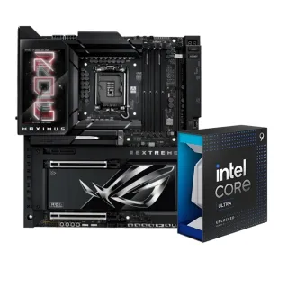 【華碩】C+M組合★ROG MAXIMUS Z890 EXTREME 頂級旗艦 WIFI7 DDR5主機板+Inte Ultra 9 285K 中央處理器