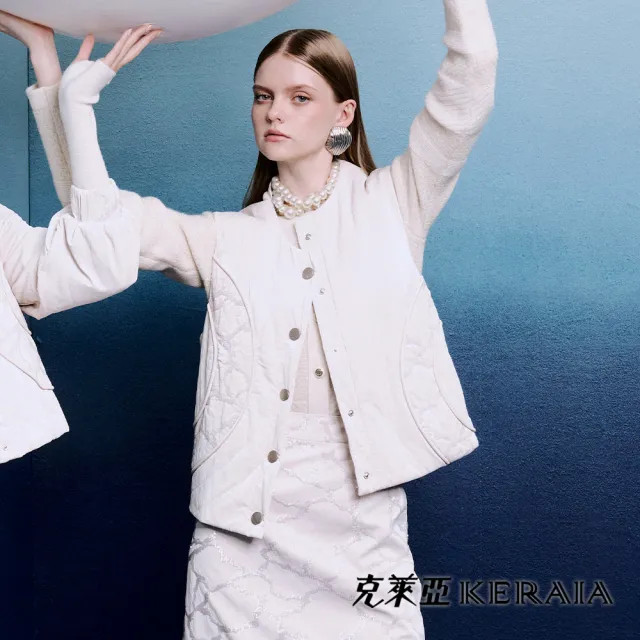 【KERAIA 克萊亞】漪韻浮光優雅剪裁背心