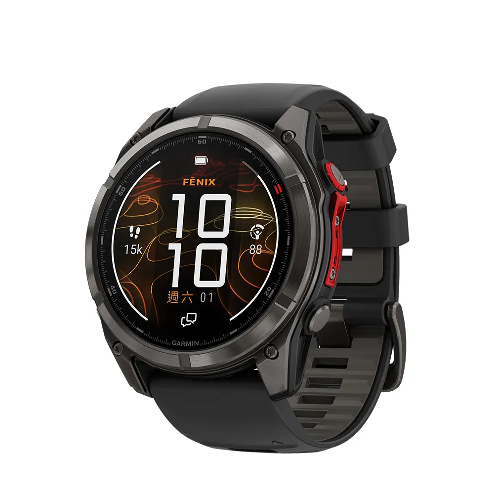 GARMIN Fenix 8 Pro MicroLED 全方位戶外進階GPS智慧腕錶 51mm