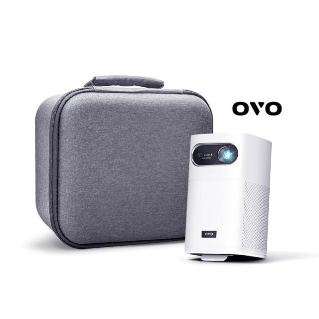 【OVO】行動百吋劇院 GoogleTV雙系統智慧投影機(U9 1200流明/支援快充/續航3hr)
