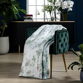 【WEDGWOOD】經典雙面印花涼被 薄被四季被(單人｜天絲/長纖棉任選)