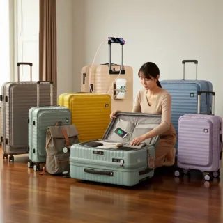 【Leadming】29吋前開式&中開式行李箱(多色多款任選)