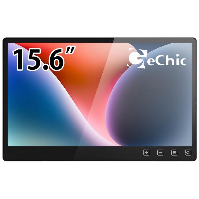 【GeChic 給奇創造】T152C 15.6吋 電容式 多點 低耗電 觸控螢幕(可接雙PC/ 可壁掛 / AF防汙鍍膜)