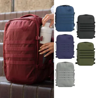 【CabinZero】英國輕旅登機後背包36L 軍用款2.0(大容量行李包/全開式旅行袋)