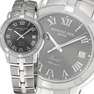 【瑞士Raymond Weil蕾蒙威】Parsifal帕西佛系列 羅馬假期精鋼自動上鍊男款40㎜ R01(2841-ST-00608)