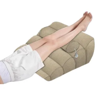 【巧可】3D中空螺旋棉軟包舒腿墊 靠背墊 床頭墊(減壓舒腿枕 抬腿枕 靠墊靠枕)