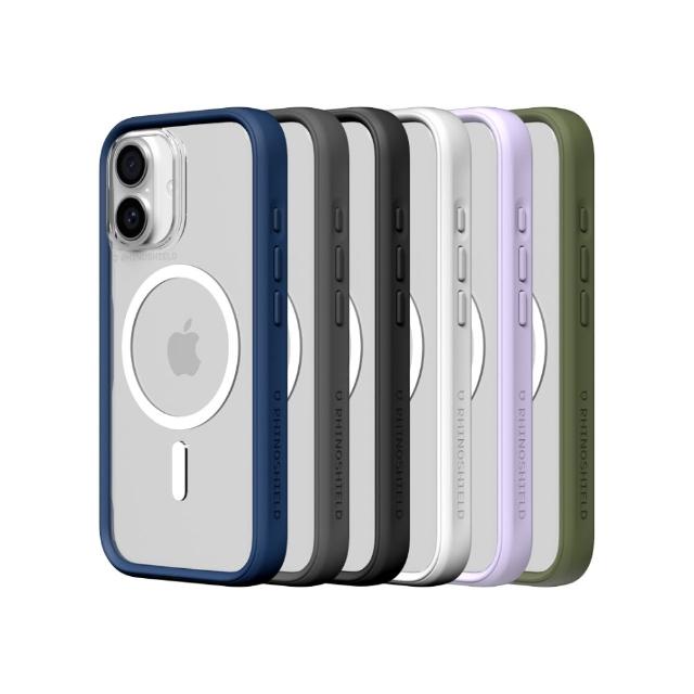 【RHINOSHIELD 犀牛盾】iPhone 17/Air/17 Pro/Pro Max Mod NX MagSafe兼容 邊框背蓋兩用防摔磁吸手機殼