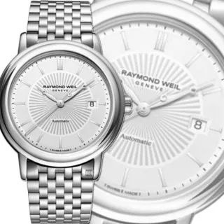 【瑞士Raymond Weil蕾蒙威】Maestro經典大師系列 精鋼放射紋面自動上鍊男款41.5㎜ R01(2847-ST-30001)