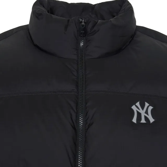 【MLB】背後大Logo設計 羽絨外套 紐約洋基隊(3ADJB1356-50BKS)
