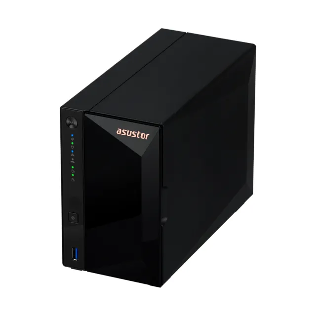 【ASUSTOR 華芸】搭希捷IronWolf 4TBx2★AS3302T v2 2Bay NAS網路儲存伺服器